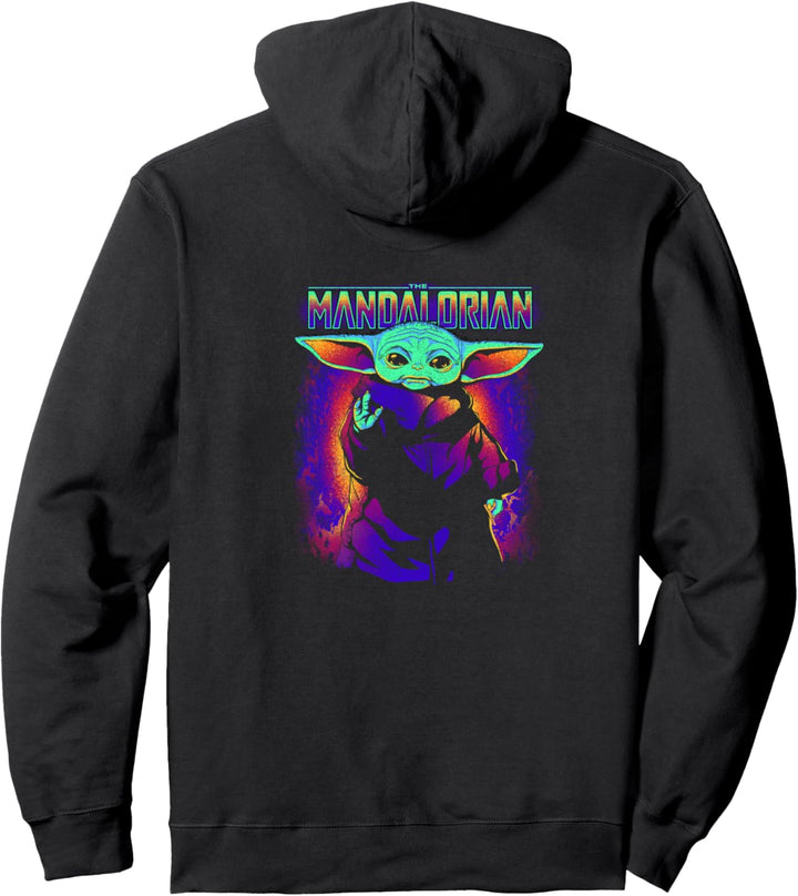 Star Wars: The Mandalorian Neon Mandalorian Signet Emblem Pullover Hoodie