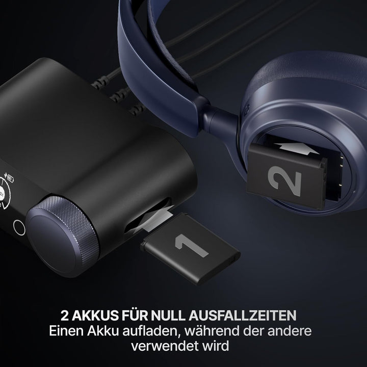 SteelSeries Arctis Nova Pro Omni – Hi‑Res-Wireless Gaming-Headset, 96 kHz/24 Bit, ANC, ClearCast Pro