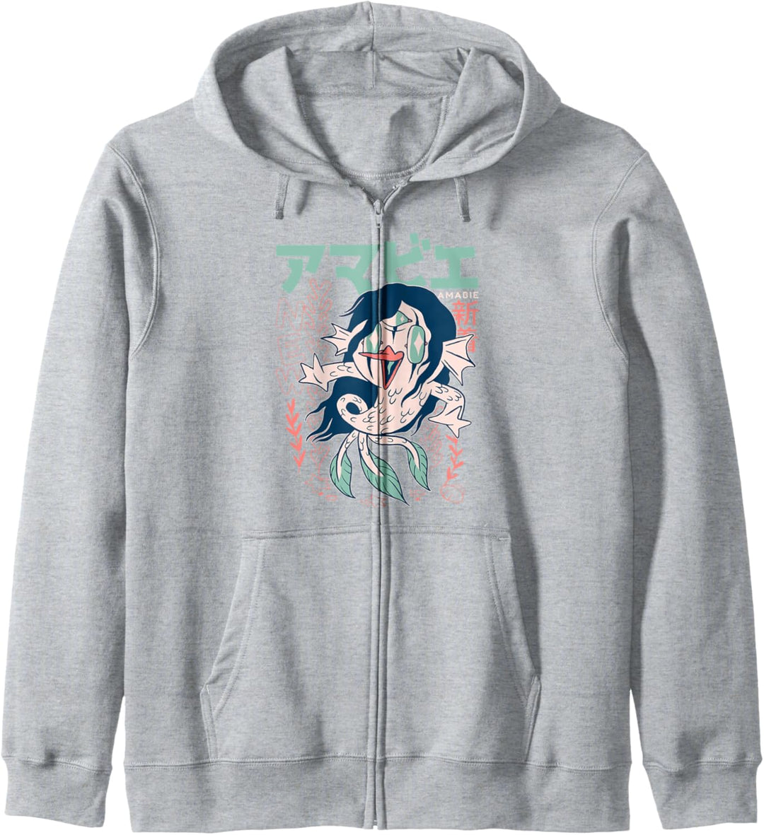 Amabie Japaner Yokai Kapuzenjacke