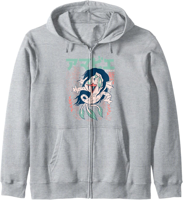 Amabie Japaner Yokai Kapuzenjacke