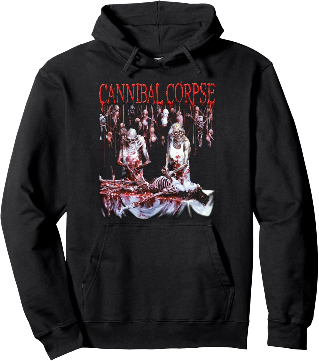 Cannibal Corpse, offizieller Merchandise-Artikel – Butchered At Birth Pullover Hoodie