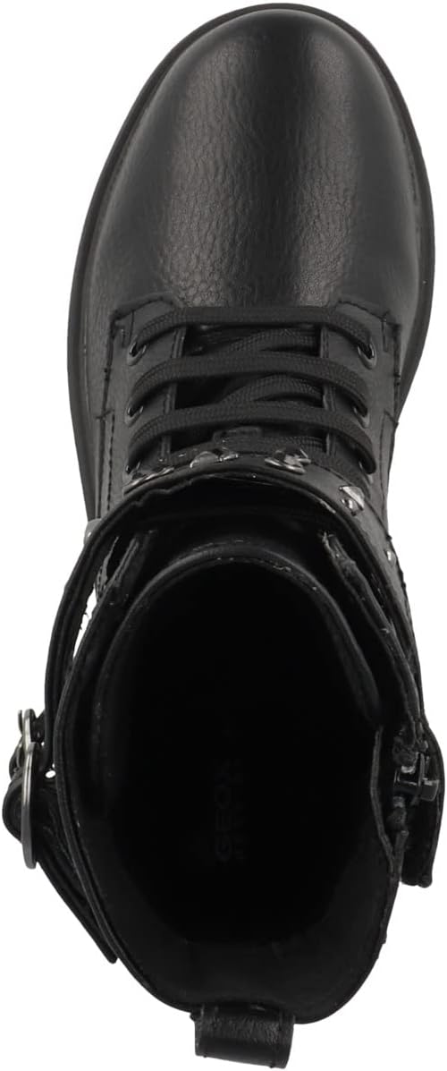 Geox Mädchen J Eclair Girl D Stiefeletten 28 EU Schwarz, 28 EU Schwarz