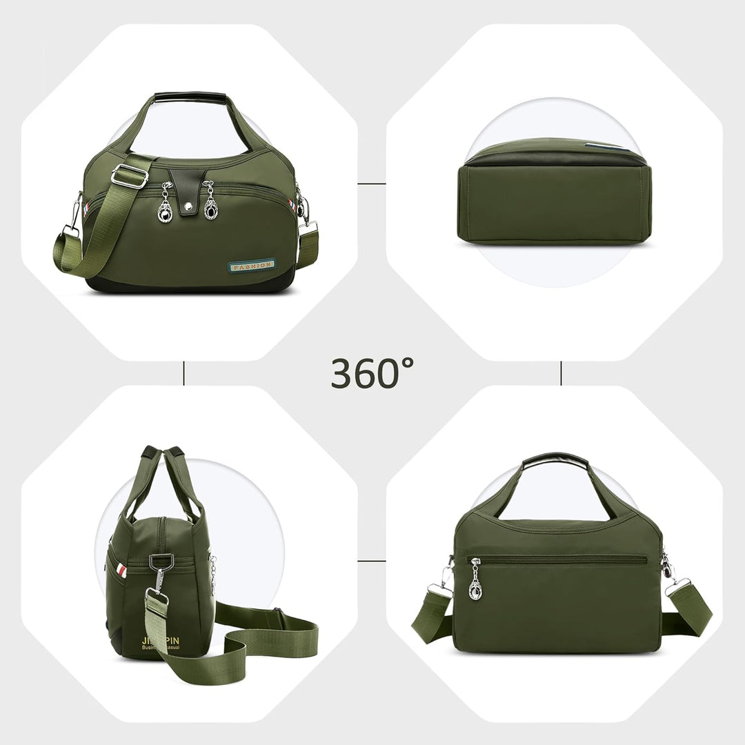 DORRISO Damen Umhängetasche Handtasche Mode Schultertasche Casual Umhängetaschen Reise Arbeit Lässig