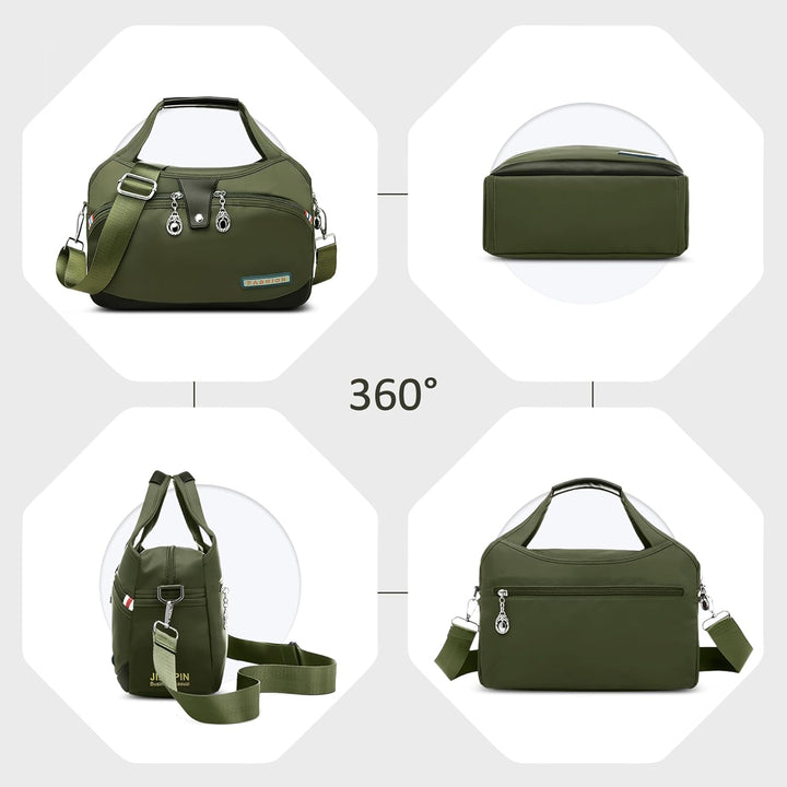 DORRISO Damen Umhängetasche Handtasche Mode Schultertasche Casual Umhängetaschen Reise Arbeit Lässig