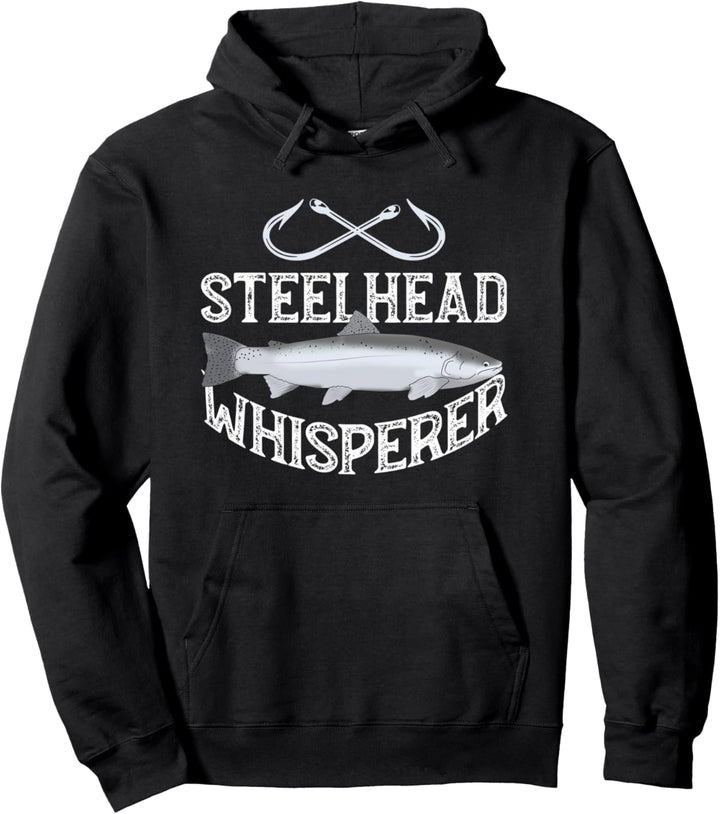 Steelhead Fishing Süsswasserfische Angler Fischer Pullover Hoodie