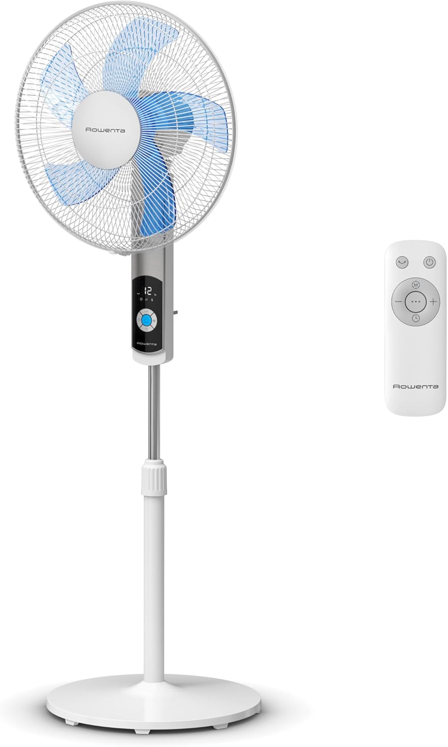 Rowenta Turbo Silence Standventilator, nur 35 dB(A) im Silent Night-Modus, energiesparend, 12 Geschw