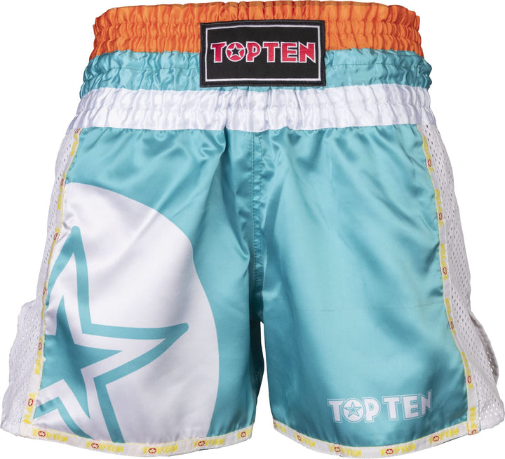 TopTen Thaibox-Shorts „Star“ L Grün, L Grün