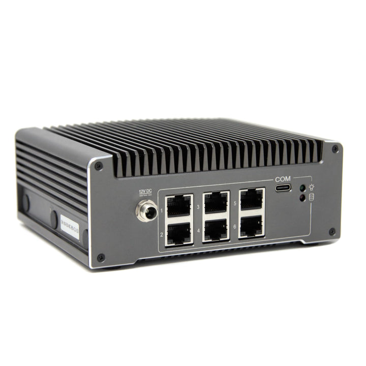 Protectli Vault V1610-6 Port, Micro Appliance/Mini PC - Intel N6005, 6X 2.5G NICs, 16GB LPDDR RAM on