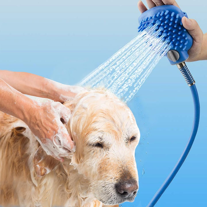 CEASELESLY 4 in 1Badewerkzeug für Hunde,Duschkopf für Hunde,Hundewasch und Duschaufsatz,Massieren un