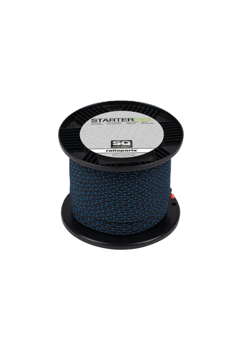 Starterseil Seilzug 3,0 mm x 100 m blau für Motorsägen & Rasenmäher