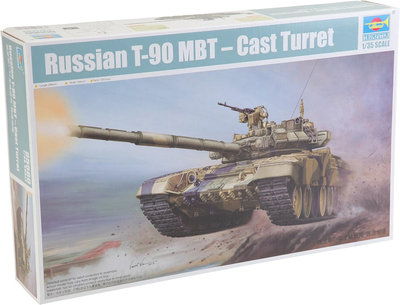 Trumpeter 05560 Modellbausatz Russian T-90A MBT - Cast Turret