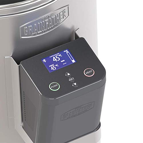 Grainfather Connect - Bierbrauanlage Edelstahl, 30 L Kapazität, kräftige Magnetpumpe, Gegenstrom-Wür