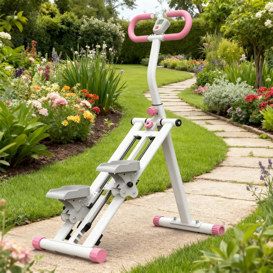 Stair Stepper Pro 2025, Treppenmeister für Zuhause mit 3 Stufen Widerstand, Foldbares Vertical Climb