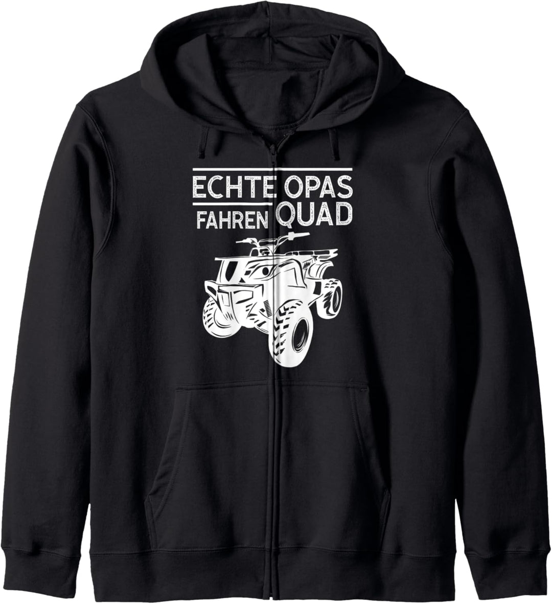 Quad Opa Biker Quad Kapuzenjacke