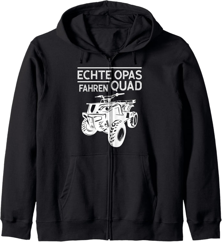 Quad Opa Biker Quad Kapuzenjacke