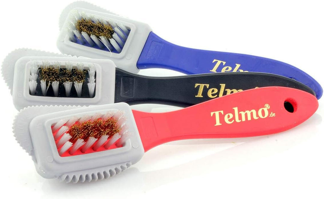 TelMo Schuhpflegeset Rauleder farblos – Starterset für Wildleder, Nubukleder & Veloursleder – Komple