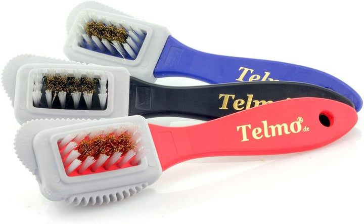 TelMo Schuhpflegeset Rauleder farblos – Starterset für Wildleder, Nubukleder & Veloursleder – Komple