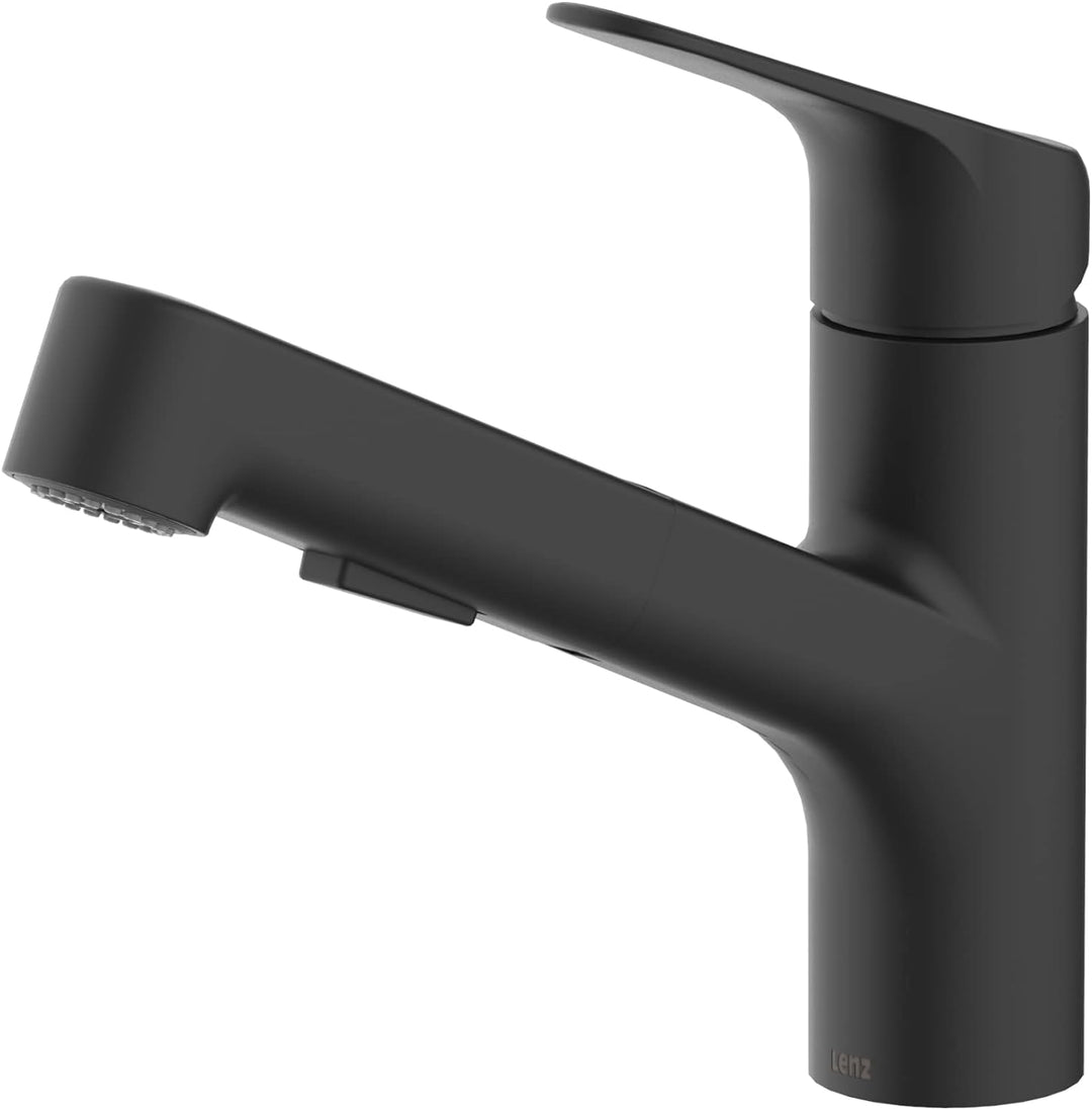 Lenz KOA Küchenarmatur mit Handbrause schwarz 46040851