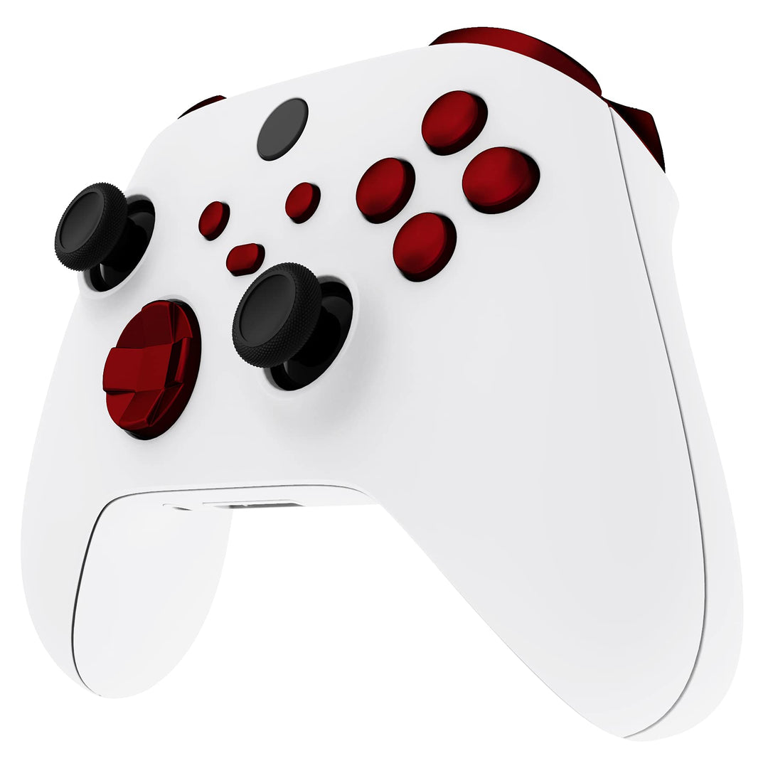eXtremeRate Tasten Set für Xbox Series X/S Controller(Keine Buchstabenmarken), Ersatzteil Trigger Bu