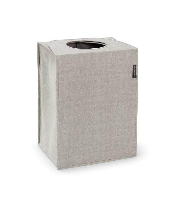 Brabantia - Wäschesack - Quick-Drop-Öffnung - Robuste Textilsack - Platzsparend - Der Deckel lässt s