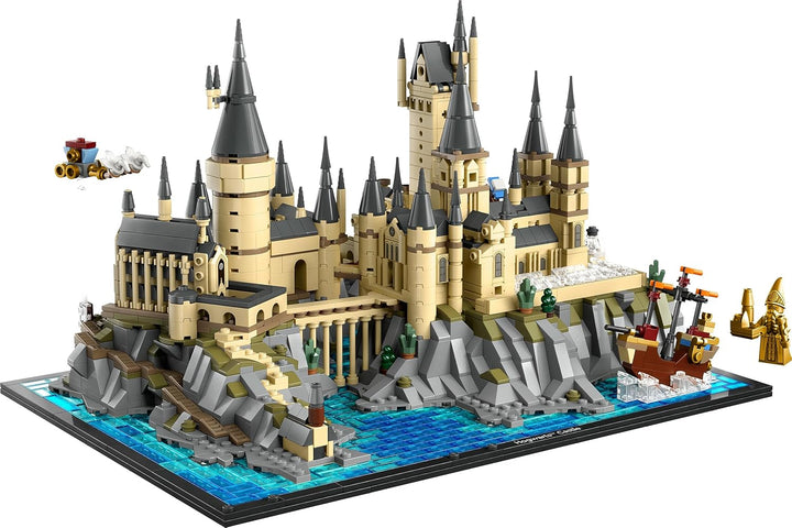 LEGO Harry Potter Schloss Hogwarts mit Schlossgelände, grosses Set für Erwachsene, einschliesslich b