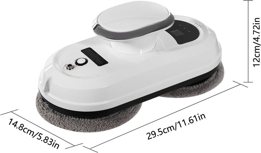 Fensterputzroboter 2800Pa Fensterroboter mit 3 Reinigungsmodi Automatischer Fensterreiniger Roboter