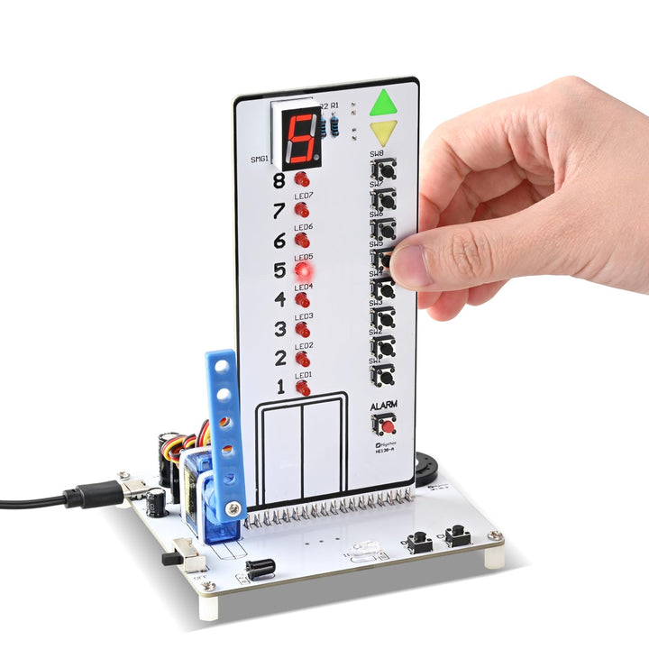 Aufzug Bausatz, Mint Elektronik Lötbausatz für Schule &amp; Zuhause