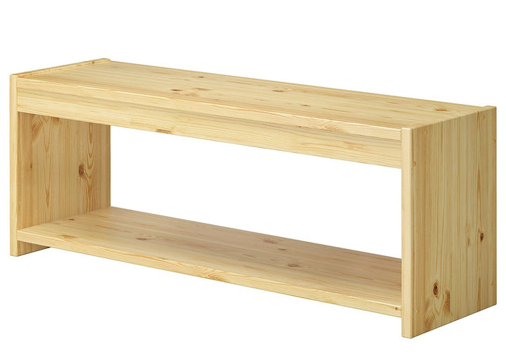Erst-Holz Sitzbank Küchenbank Schuhbank Kiefer massiv Holzbank 120x45x35 90.71-40