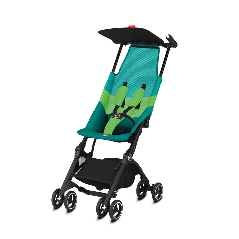 gb Gold Buggy Pockit Air All Terrain, Ultrakompakt, 0-22 kg, Ab Geburt bis ca. 4 Jahre, Laguna Blue,