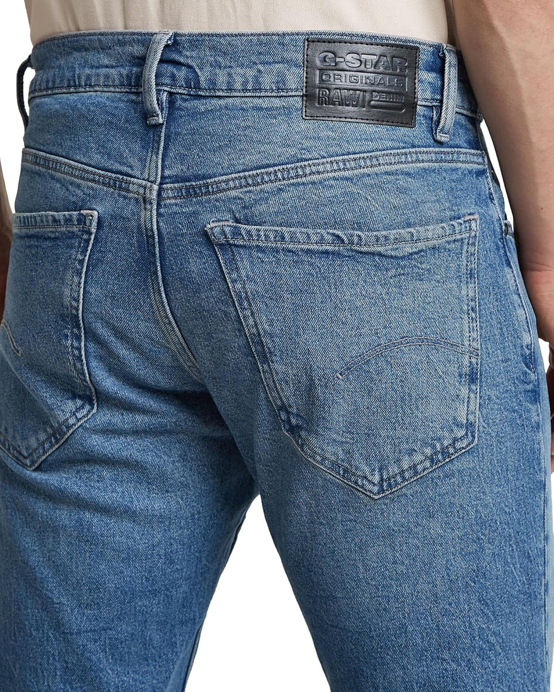 G-STAR Herren Mosa Straight Jeans 26W / 30L Blau (Sun Faded Blue Donau D23692-d503-g347), 26W / 30L