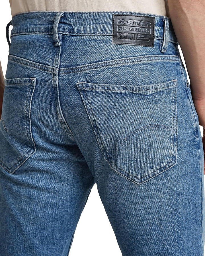 G-STAR Herren Mosa Straight Jeans 26W / 30L Blau (Sun Faded Blue Donau D23692-d503-g347), 26W / 30L