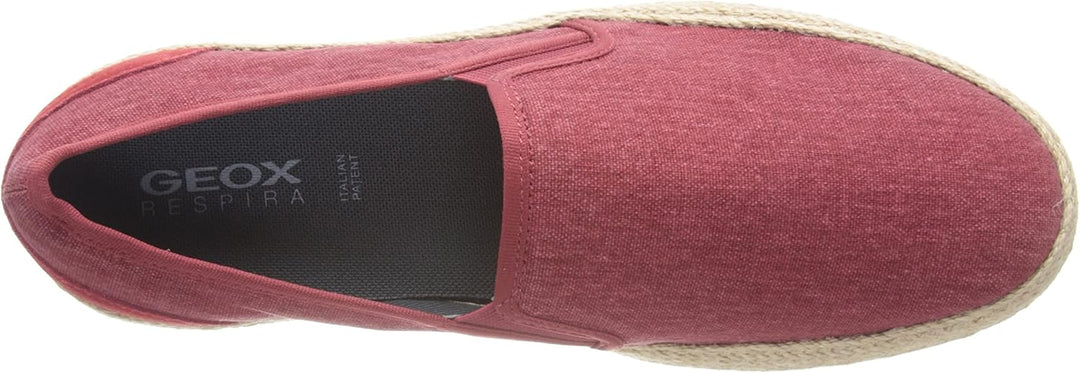 Geox Jungen U Pantelleria A Sneakers 39 EU Rot, 39 EU Rot