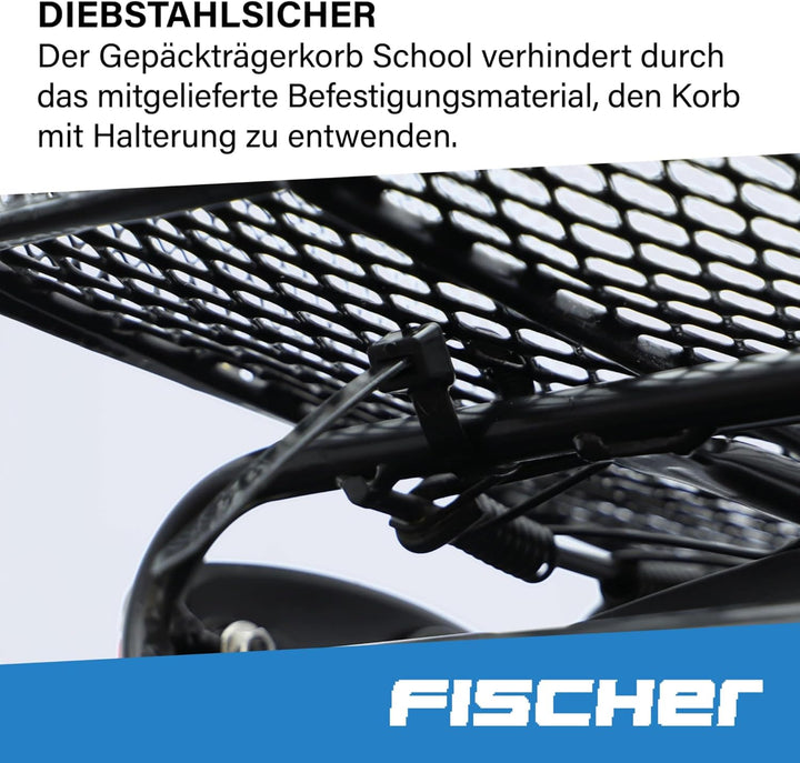 Fischer Gepäckträgerkorb, Fahrradkorb, Gepäckträgerkorb