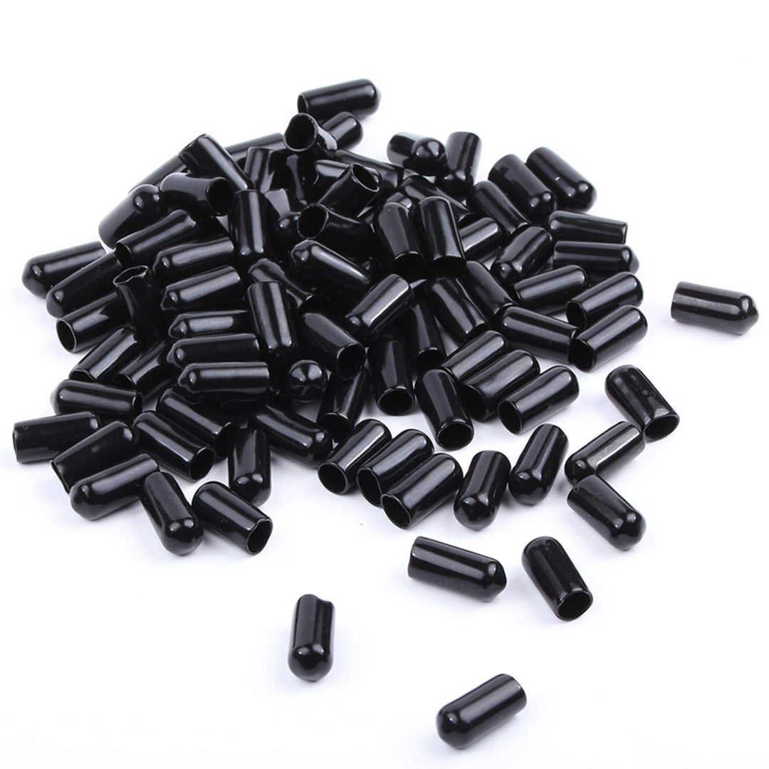 100 Stück Flaschenausgiesser Gummikappe, Ausgiesser Kappen, Ausgiesser-Staubschutz, Ausgiesser Abdec