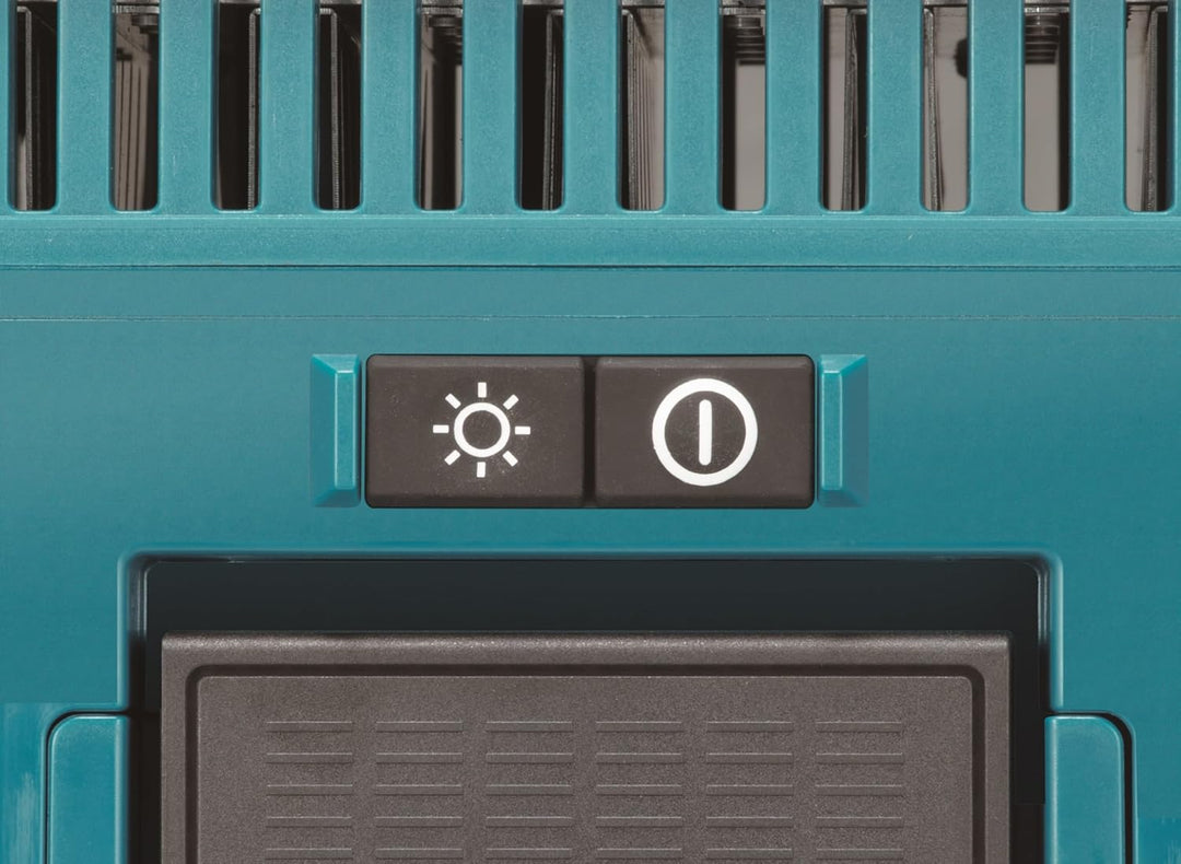 Makita DML811 LED-Baustrahler 14,4V-18V, 230V (ohne Akku & Ladegerät), max. 3000 Lumen, 3 Helligkeit