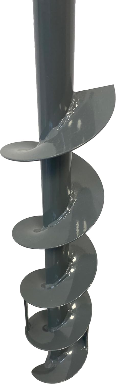 Berger + Schröter Erdlochbohr, grau, 9 cm, 50192