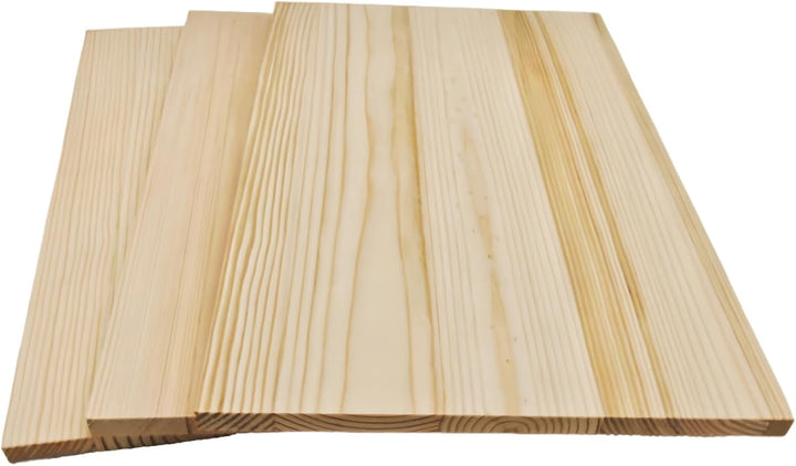 Rechteckige Holzbretter, unlackierte Holzblöcke zum Basteln, 30 x 20 x 1 cm, blanko, zum Schnitzen,