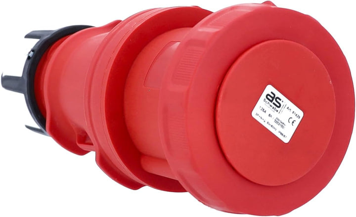 as - Schwabe 61429 MENNEKES CEE-Kupplung 400V 125A, rot, mit Schraubanschluss CEE Kupplung 400 V / 1
