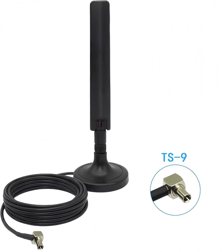 10dBi Externe 5G 4G LTE 3G GPRS GSM TS9 Magnetfuss MIMO Antenne für Netgear AT&T Nighthawk M6 MR6110