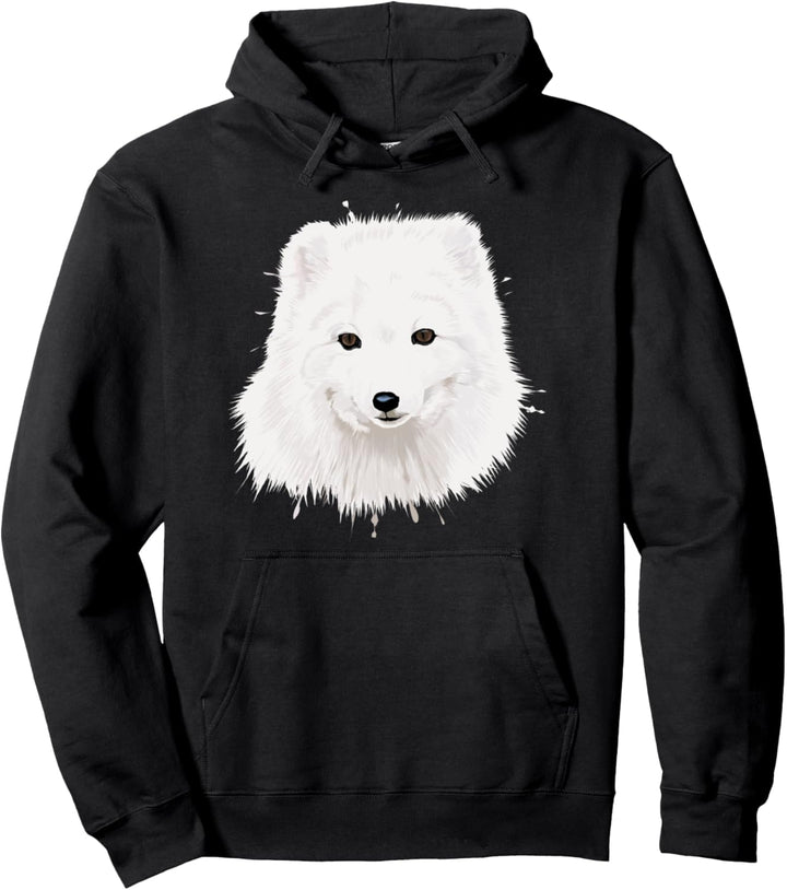 Polarfuchs Arctic Fox Fuchs Geschenkidee Pullover Hoodie