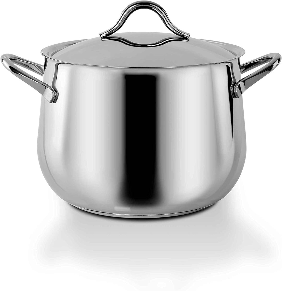 Barazzoni Sapore Italiano Batteria Batteria 11 pezzi silber/schwarz, Batteria 11 pezzi