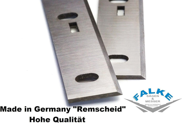 2 Stück Scheppach HMS 1070 Abricht-Dickenhobel 254mm Hobelmesser