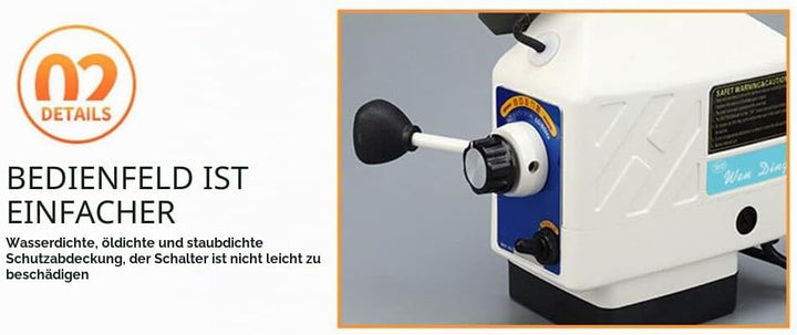 Power Feed-Fräsen Frästischvorschub Vorschubgerät Fräsmaschine Power Feed Befestigung AL-310 220V Fü