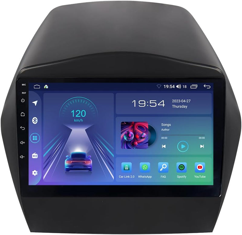 ACAVICA 2+32GB Android 12 Radio für Hyunda i Tucson ix35 LM 2010-2015 9 Zoll Autoradio Sat NAV mit G
