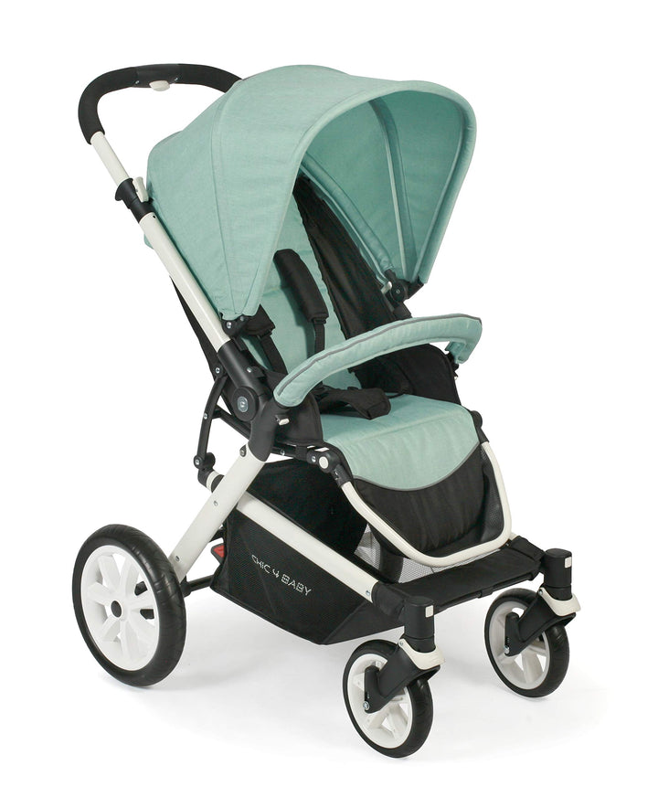 CHIC 4 BABY 157 66 Sportwagen Boomer, Sport-Kinderwagen, mint, grün grün 1 Stück (1er Pack), grün 1
