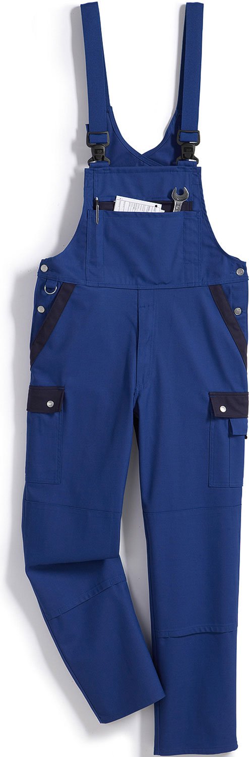 BP Profil 1844-720-113 Latzhose - Stretch-Hosenträger - Verstellbarer Bund - Taschen für Knieschoner