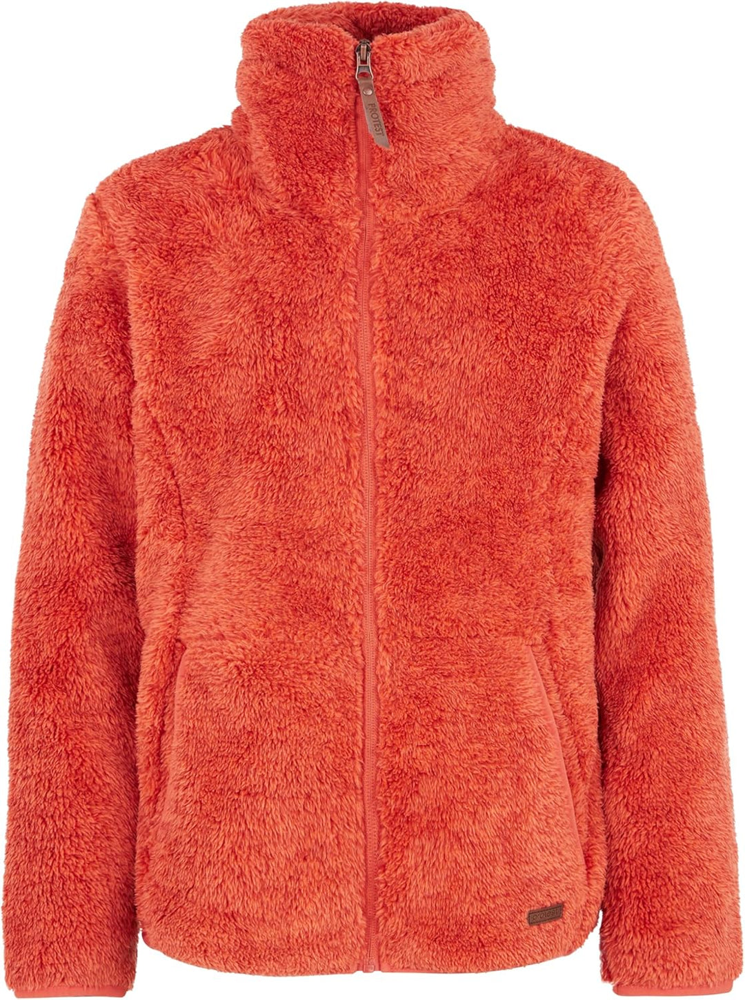 Protest Girls Oberteil Mit Durchgehendem Reissverschluss RiRi JR 116 Tosca Red, 116 Tosca Red