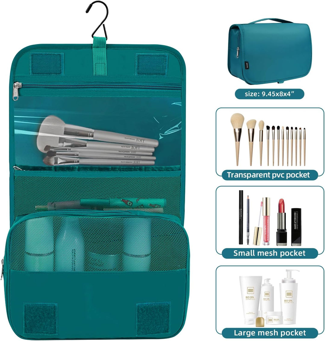 BAGAIL 10er-Set Packwürfel in verschiedenen Grössen Packorganizer für Reisezubehör Handgepäckkoffer