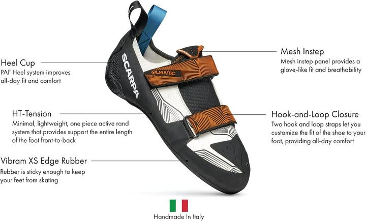 Scarpa Quantic 38.5 EU Dust Gray Mango, 38.5 EU Dust Gray Mango