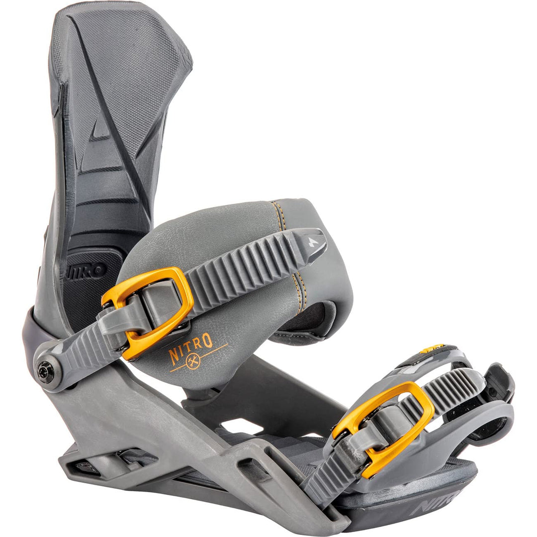 Nitro Snowboards Herren Team '23 All Mountain Freestyle Freeride Bindung M FACTORY CRAFT S., M FACTO